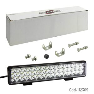 Neblinero 48 LED, 96 Watt, Fijo-Strobo 12/24 Volt