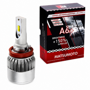 Set de Ampolletas LED A6+ H11 3800lm (H8/H9) 24v