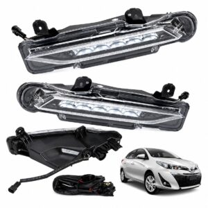 Kit DRL Biseles con Led Blanca - Luz Intermitente Toyota Yaris (2018-2022)