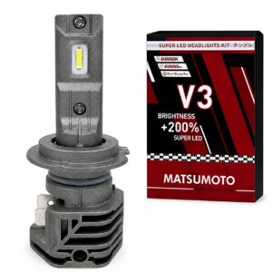 Set Ampolletas LED Matsumoto V3 H7 X-MAX 6000 lm 12V
